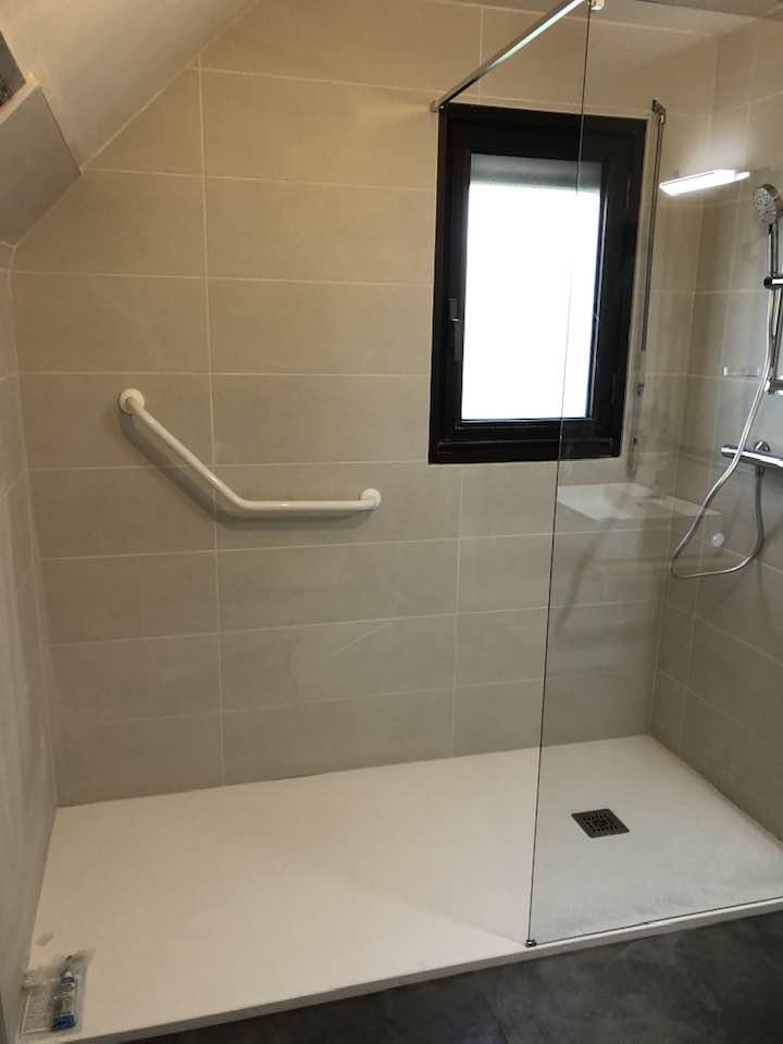 Remplacement de baignoire par une douche